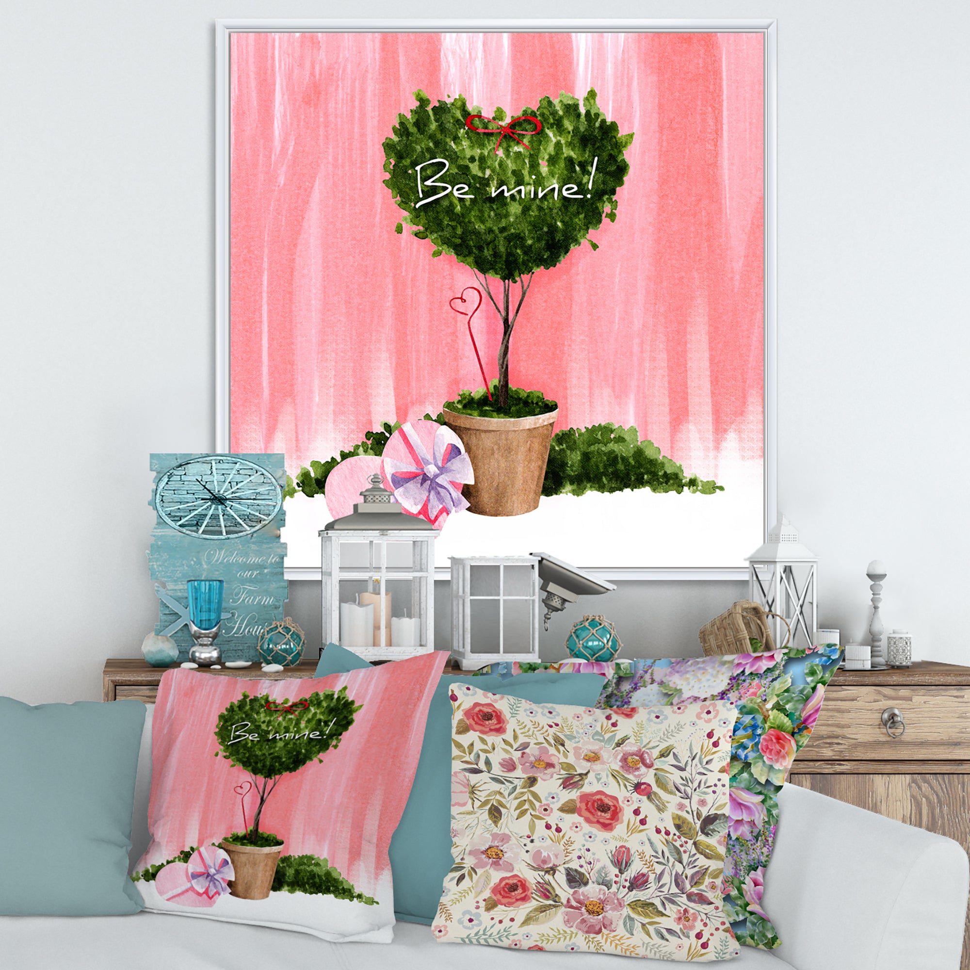 Heart Shaped Valentine House Plant