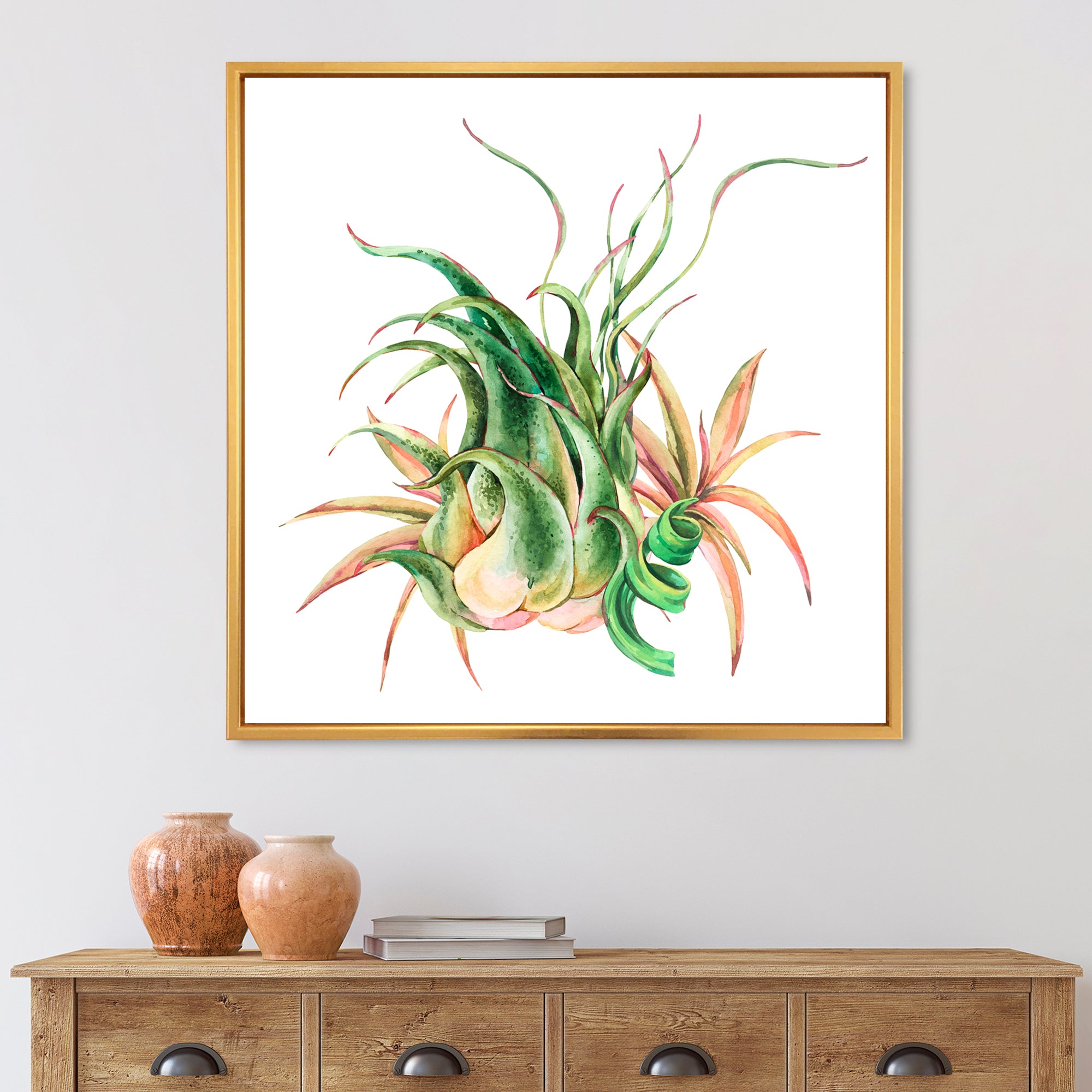 Tropical Leaves Air Plant Succulent