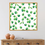 Tropical Green Leaves Patern