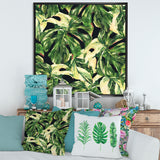 Natural Leaves Exotic On Dark II