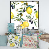 Lemon and Olive Branches II