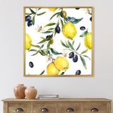 Lemon and Olive Branches II