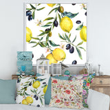 Lemon and Olive Branches II