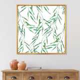 Tropical Green Leaves In Summer Times II