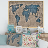 Ancient Map of The World I