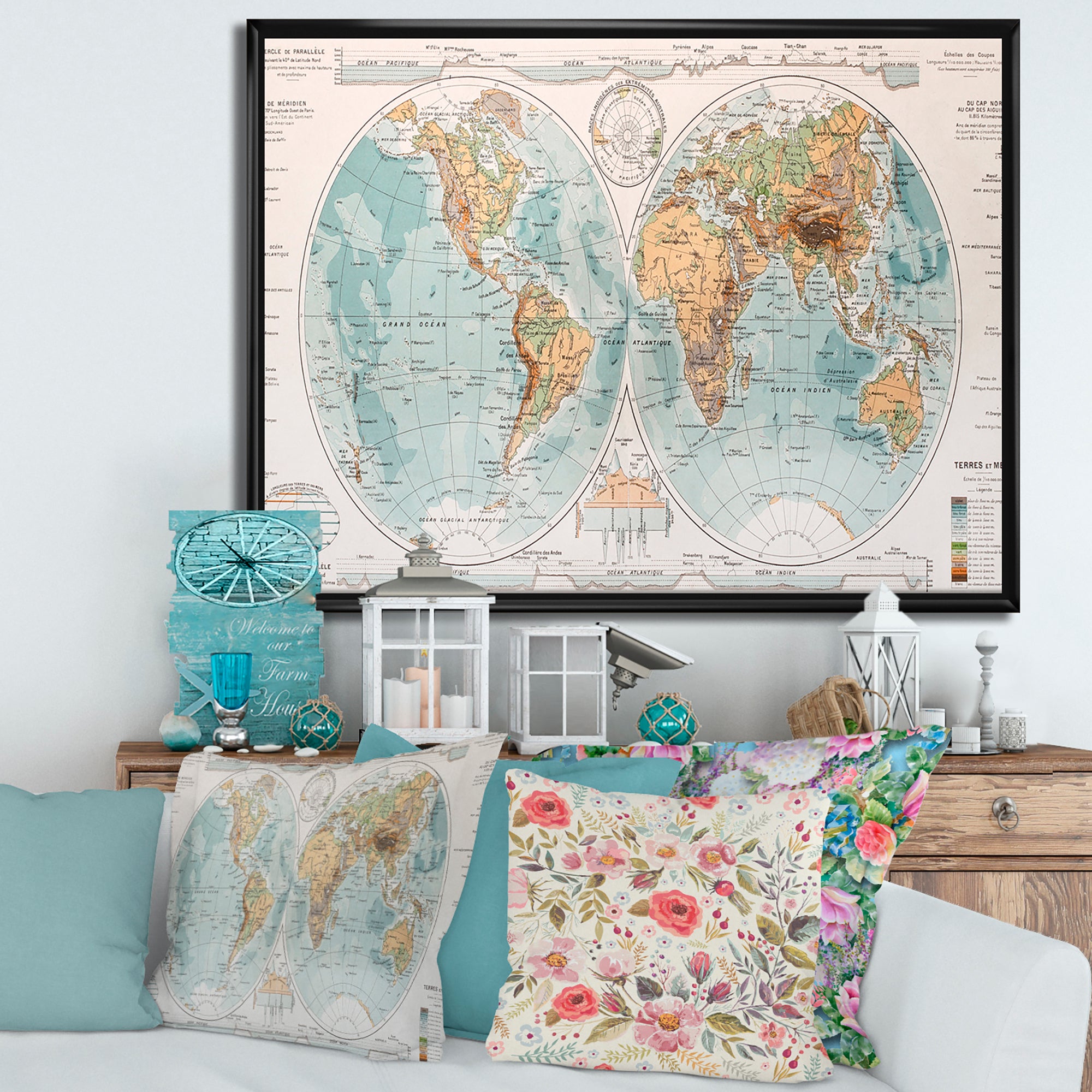 Ancient Map of The World II