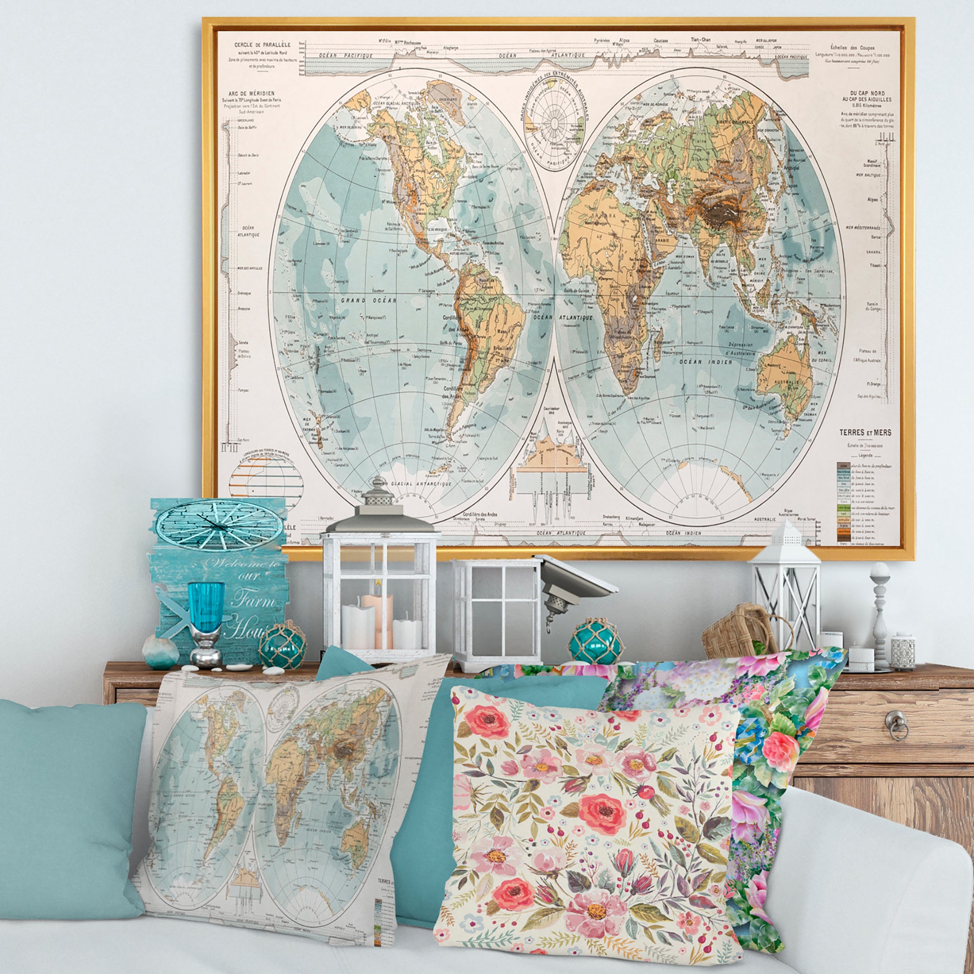 Ancient Map of The World II