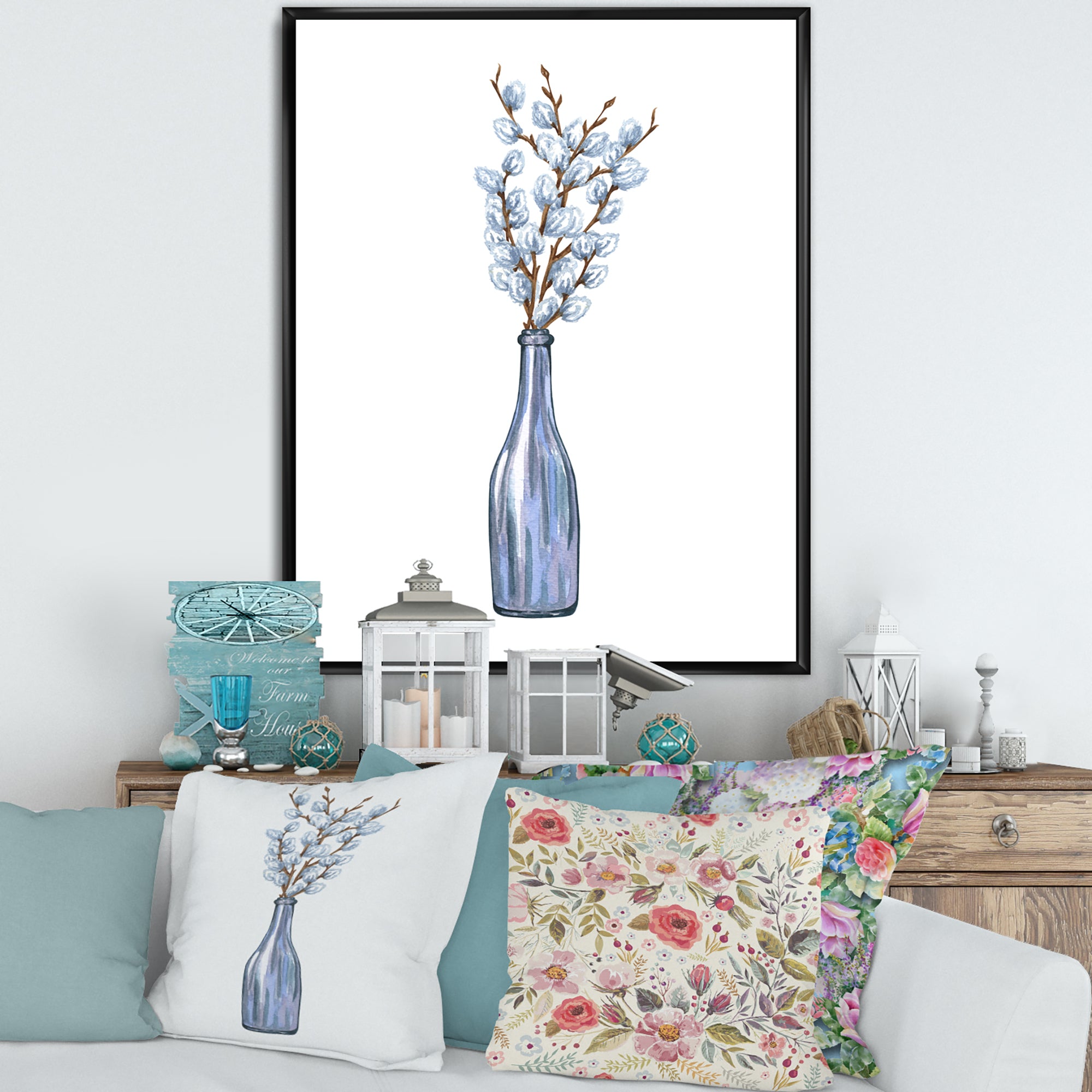 Bunch of Pussy Willow Twigs II