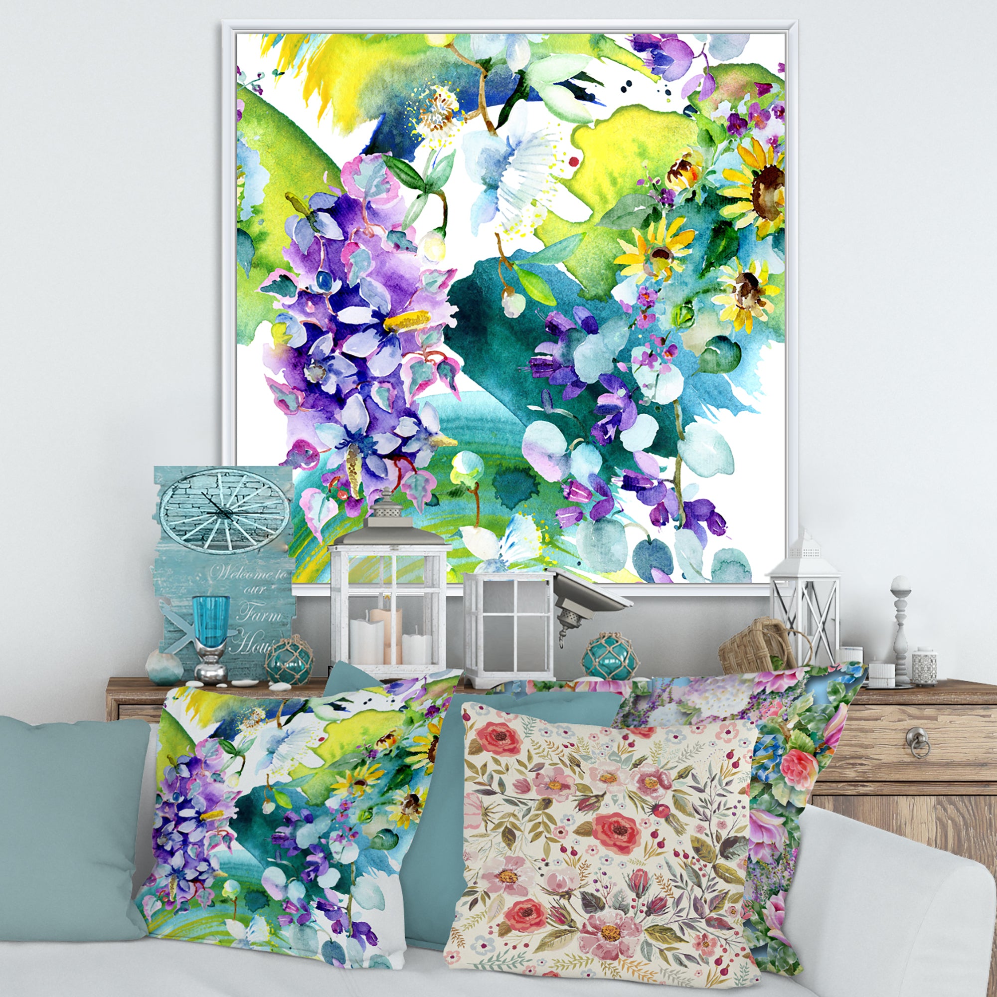 Bouquet of Wildflowers and Sunflowers