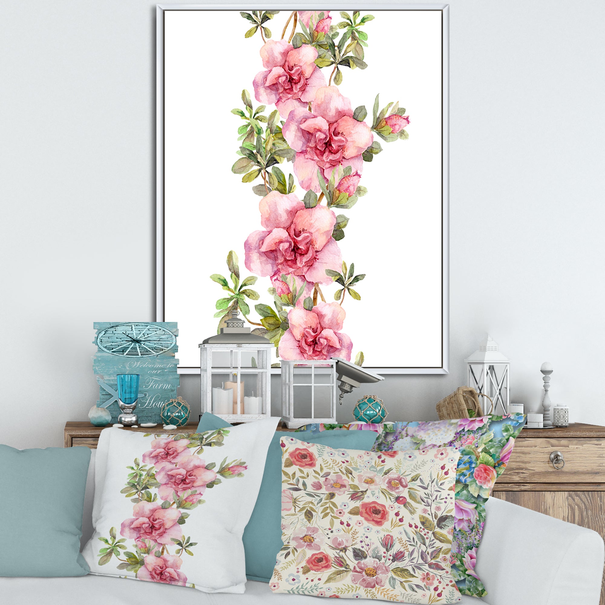 Bouquet of Pink and Purple Flowers II