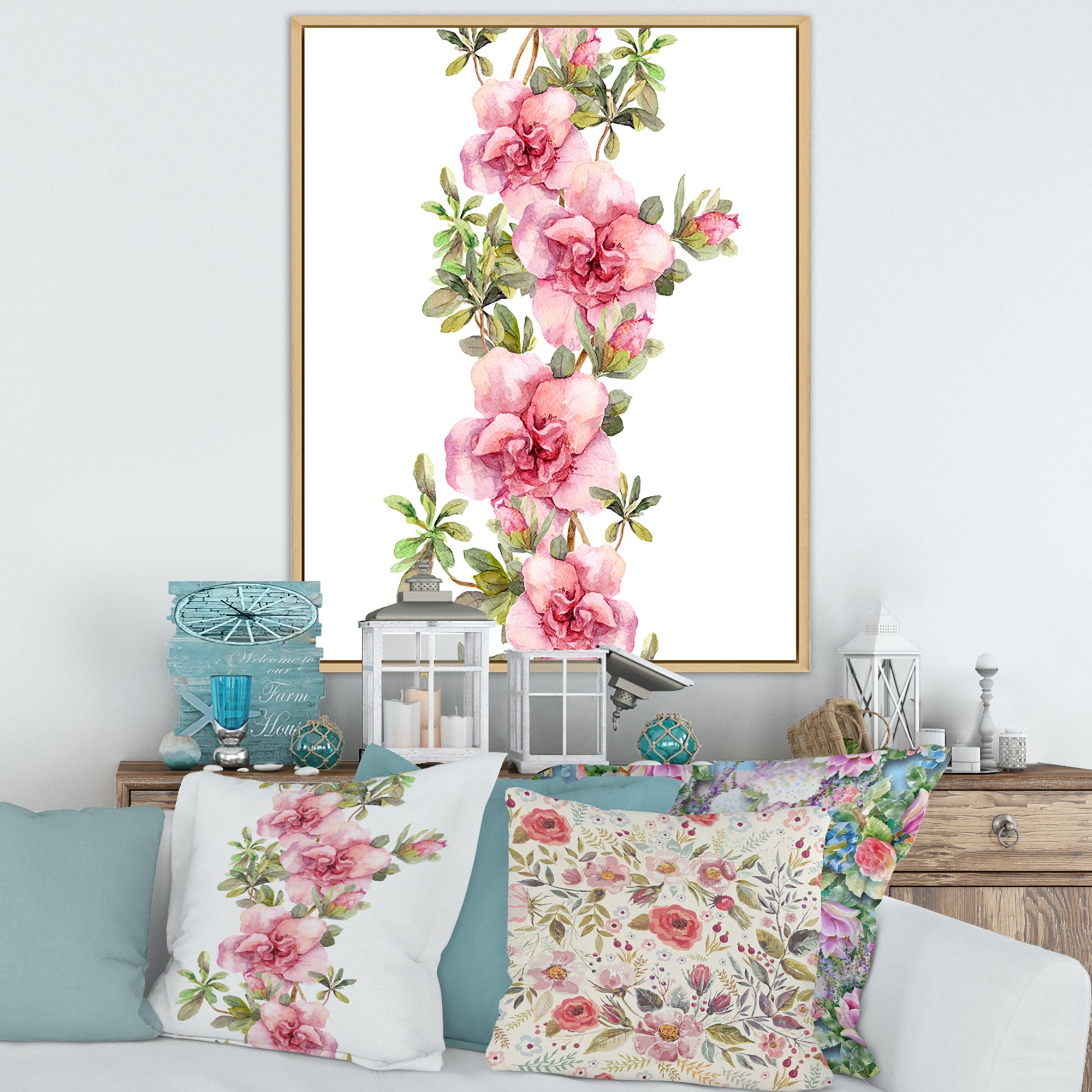 Bouquet of Pink and Purple Flowers II