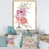 Bouquet Of Pink and Purple Flowers III