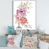 Bouquet Of Pink and Purple Flowers III