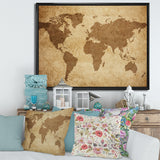 Ancient Map of The World V