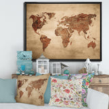 Ancient Map of The World VII