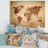 Ancient Map of The World VII