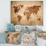 Ancient Map of The World VII