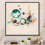 Multi-Color Watercolor Geometric Art II