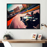 Racing car in Monaco GP III