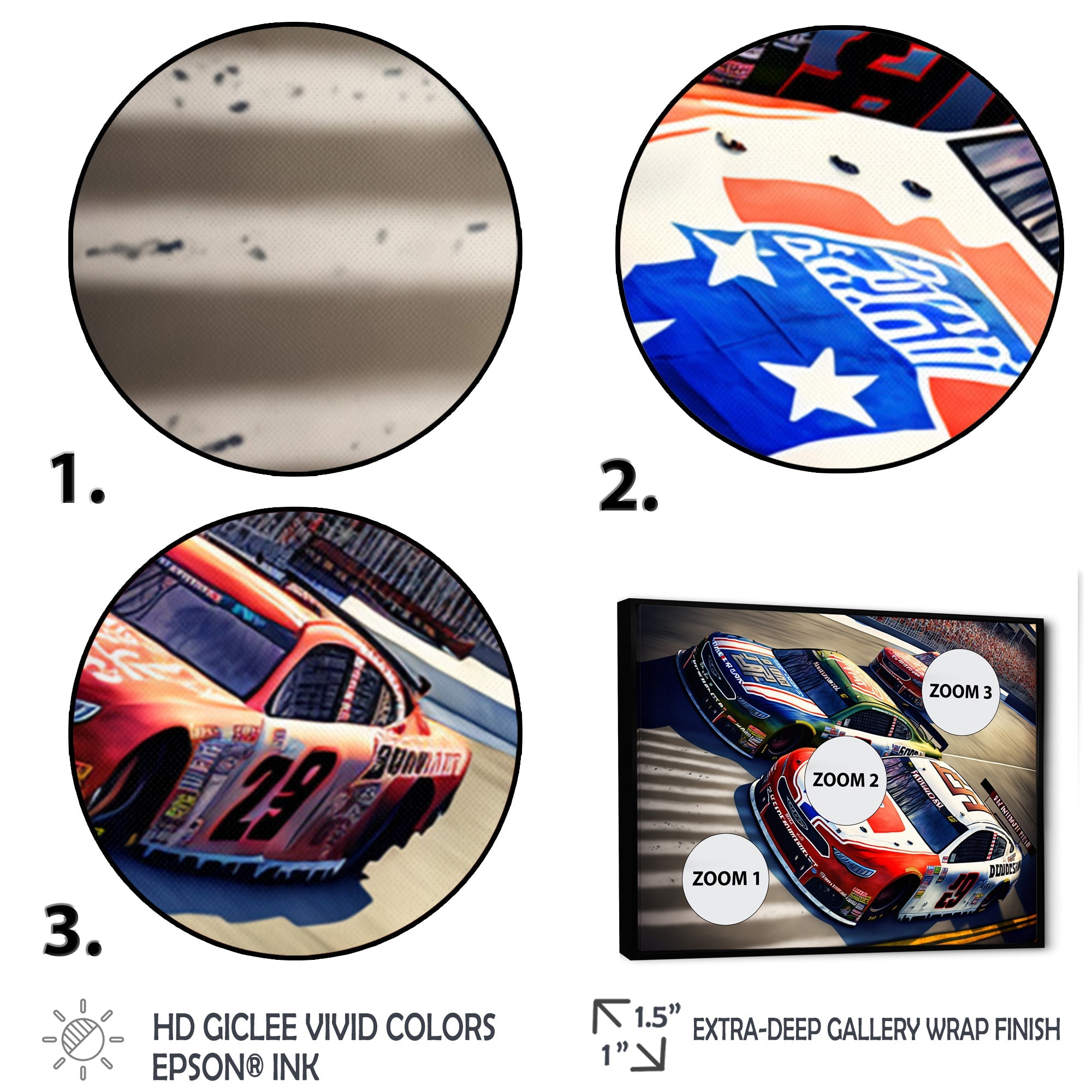 American Race Car Finishing Line