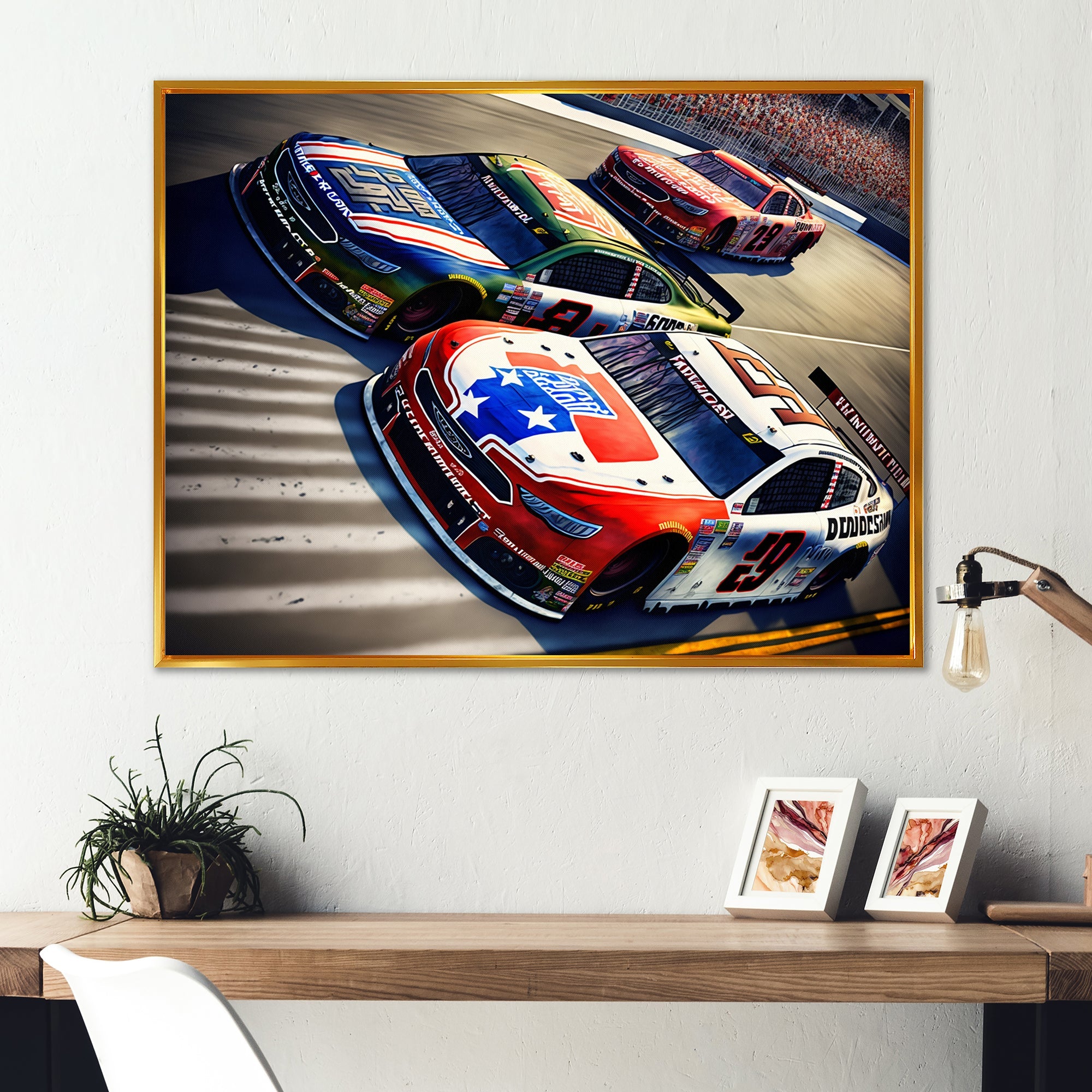 American Race Car Finishing Line