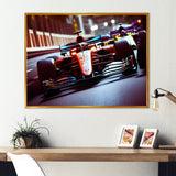 Racing car in Monaco GP II