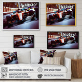 Racing car in Monaco GP II