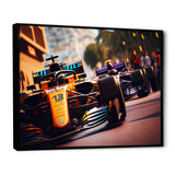 Racing car in Monaco GP XII