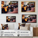 Racing car in Monaco GP XII