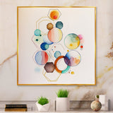 Multi-Color Circular Abstract II