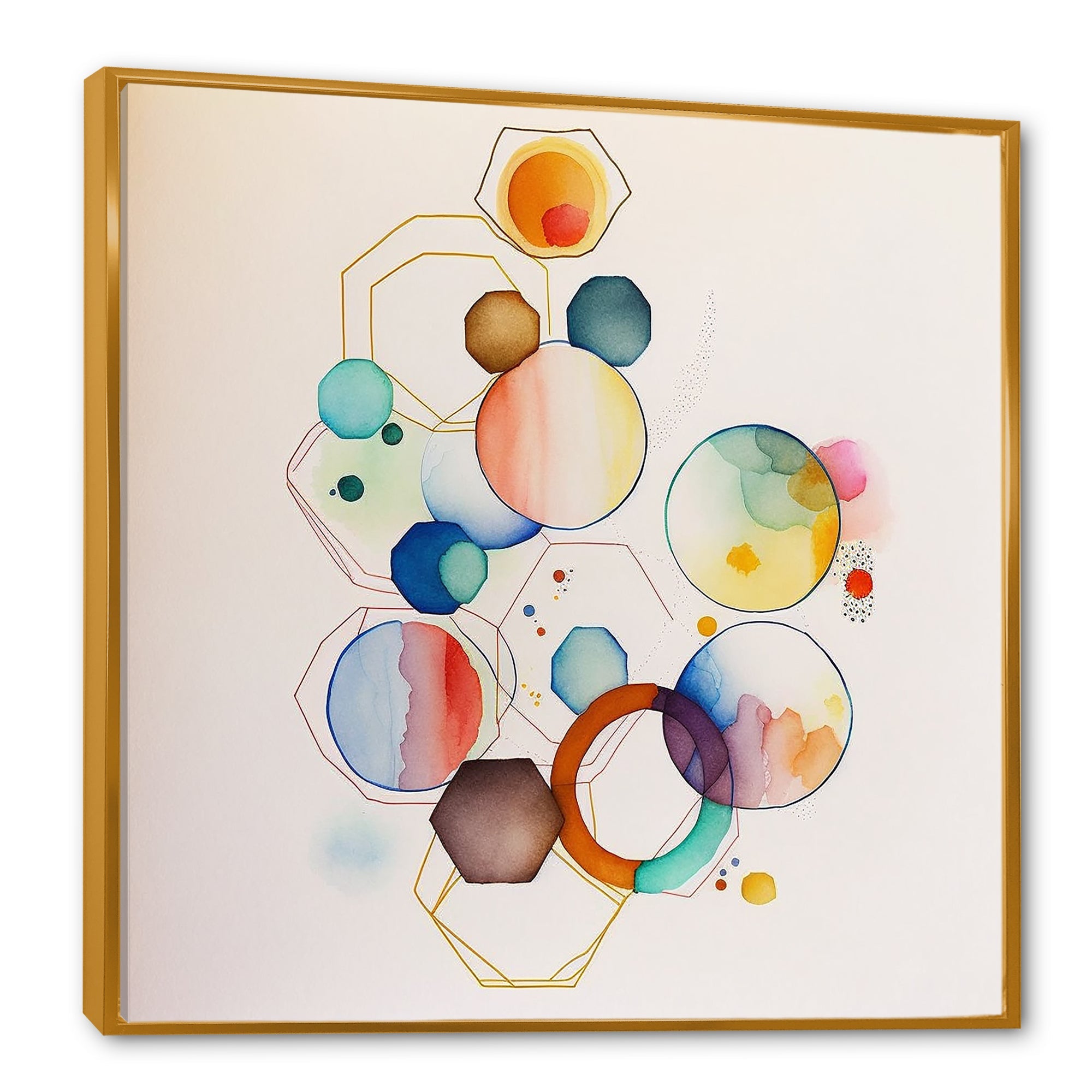 Multi-Color Circular Abstract II