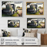 Barn Flower Delivery Truck VII