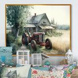 Tractor In Barn I