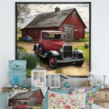 30S Ford Car In Barn I