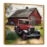 30S Ford Car In Barn I