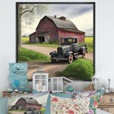30S Ford Car In Barn III