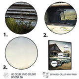 Old American Truck In Barn III