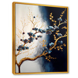 Blue Cherry Blossom Branch VI