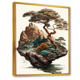 Bonsai Tree On A Rock II