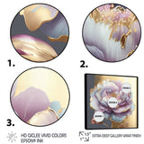 Purple Hue Single Flower I