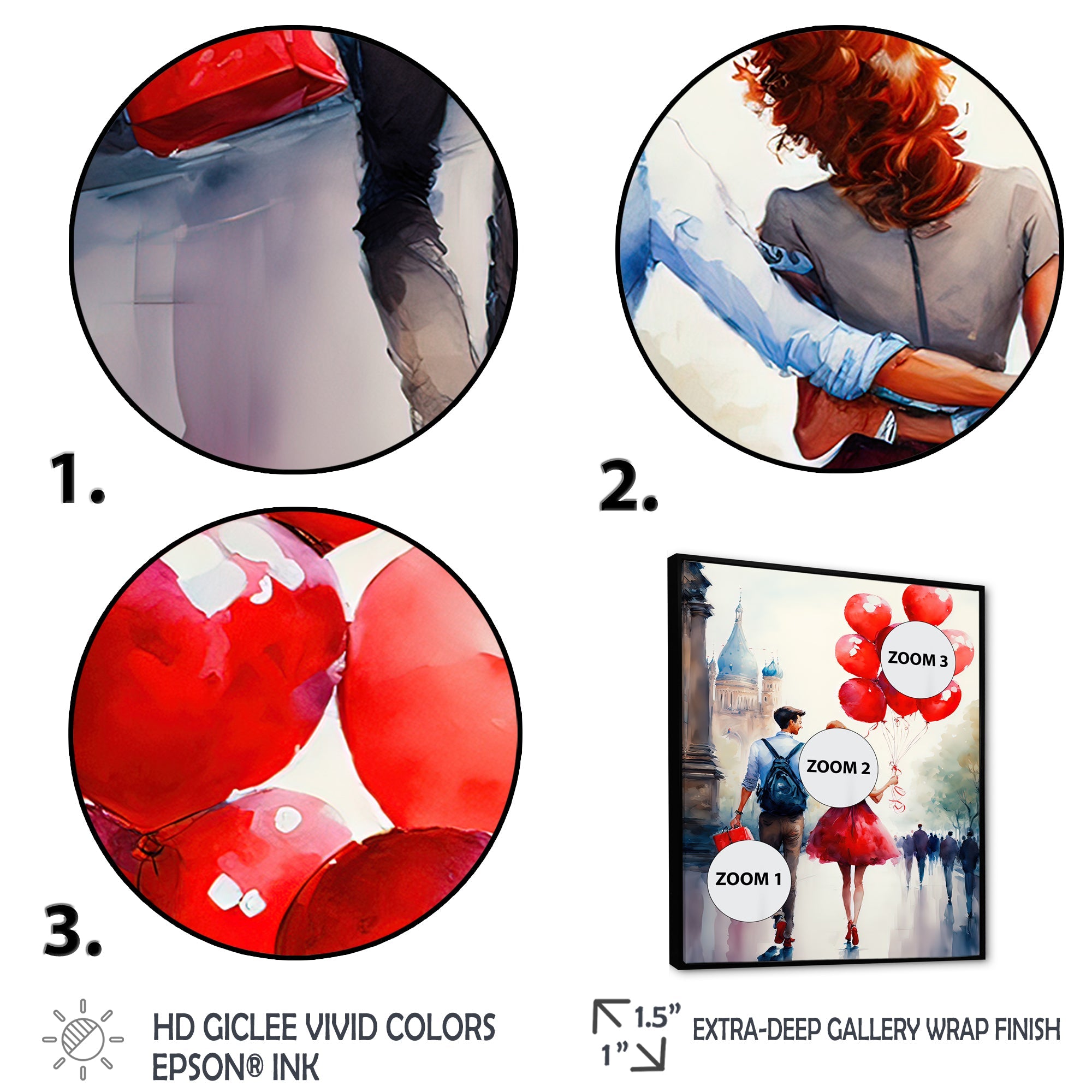 Couples In Love In Paris I