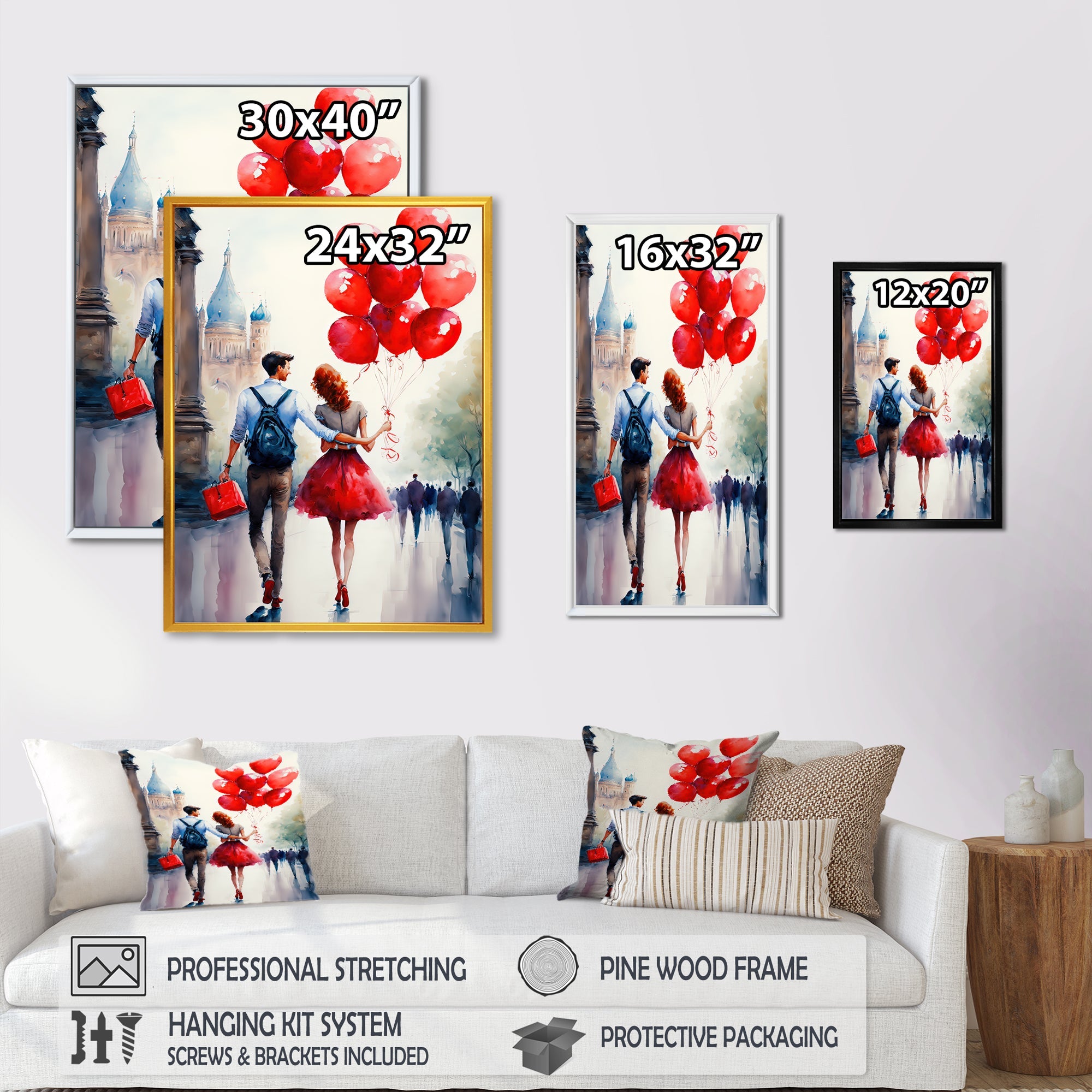 Couples In Love In Paris I