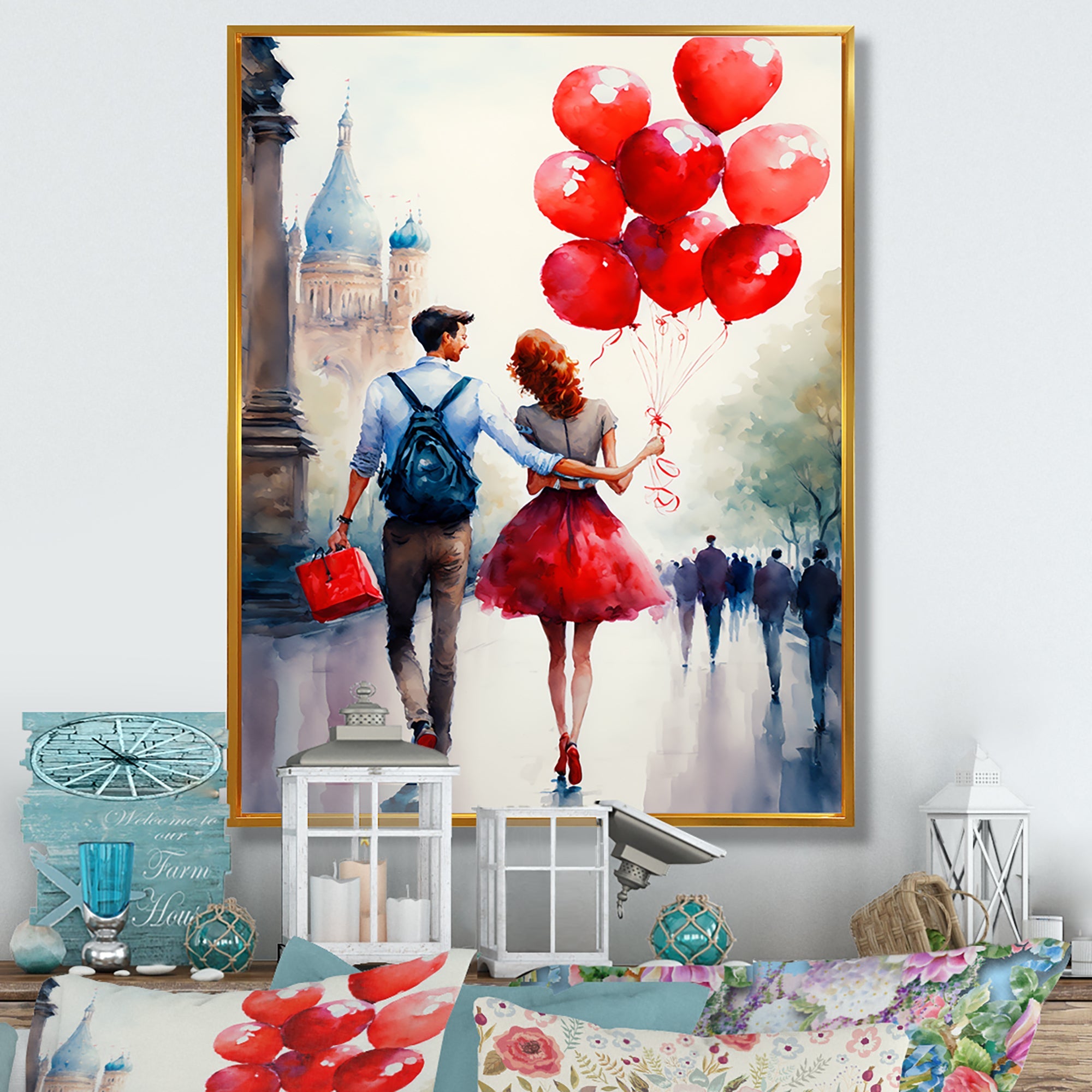 Couples In Love In Paris I