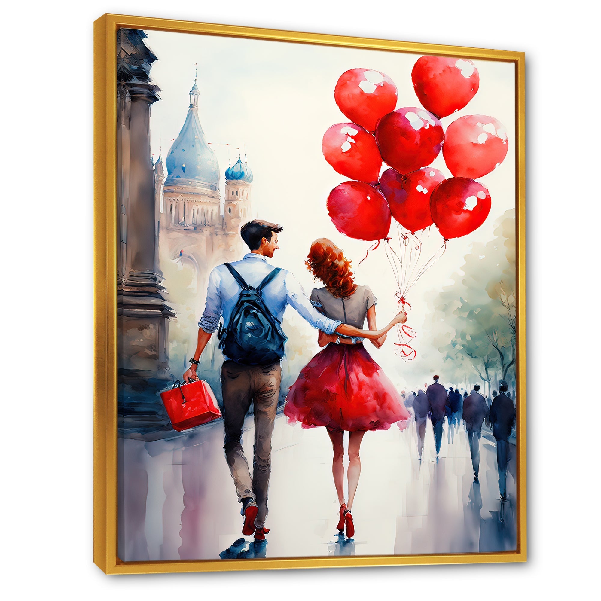 Couples In Love In Paris I