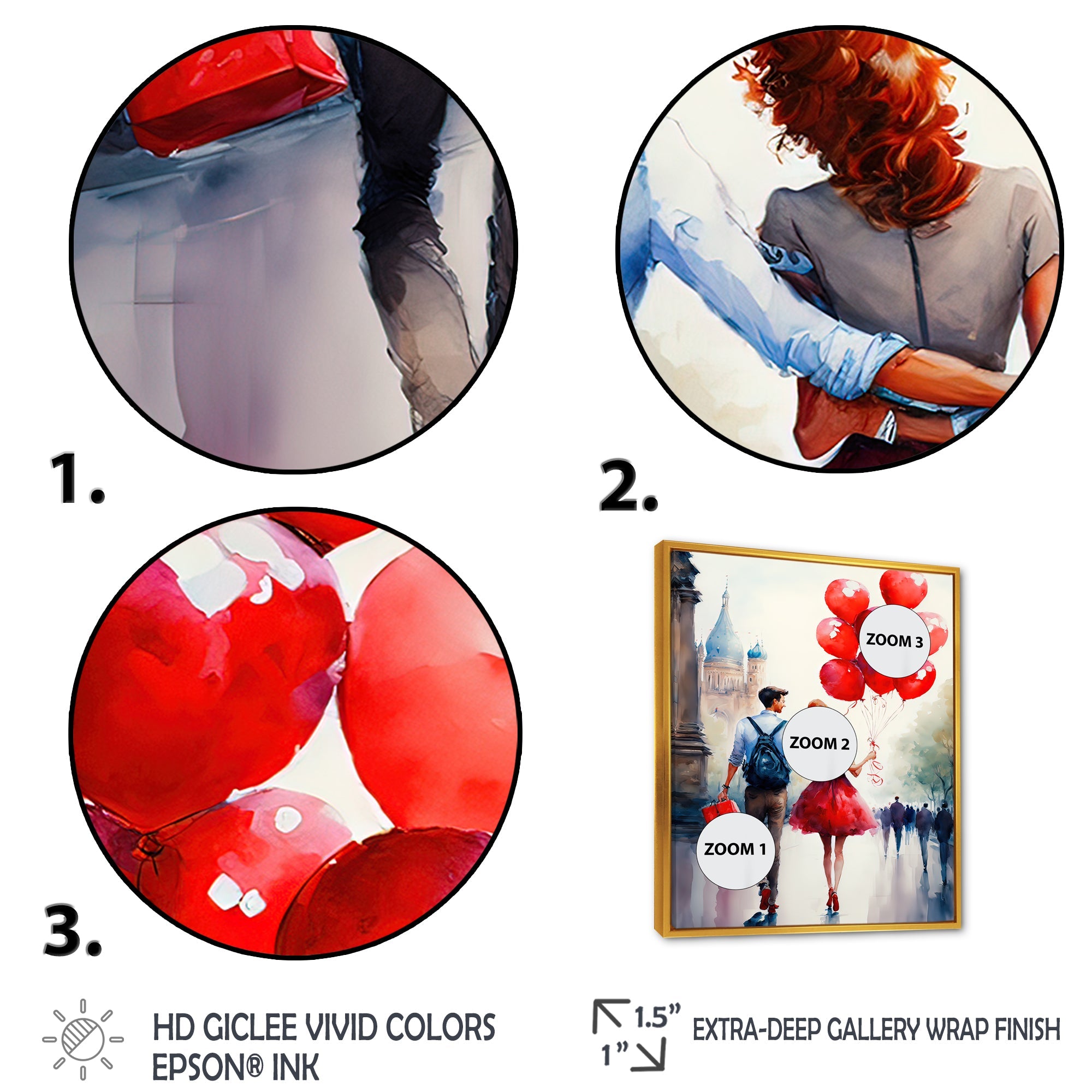 Couples In Love In Paris I