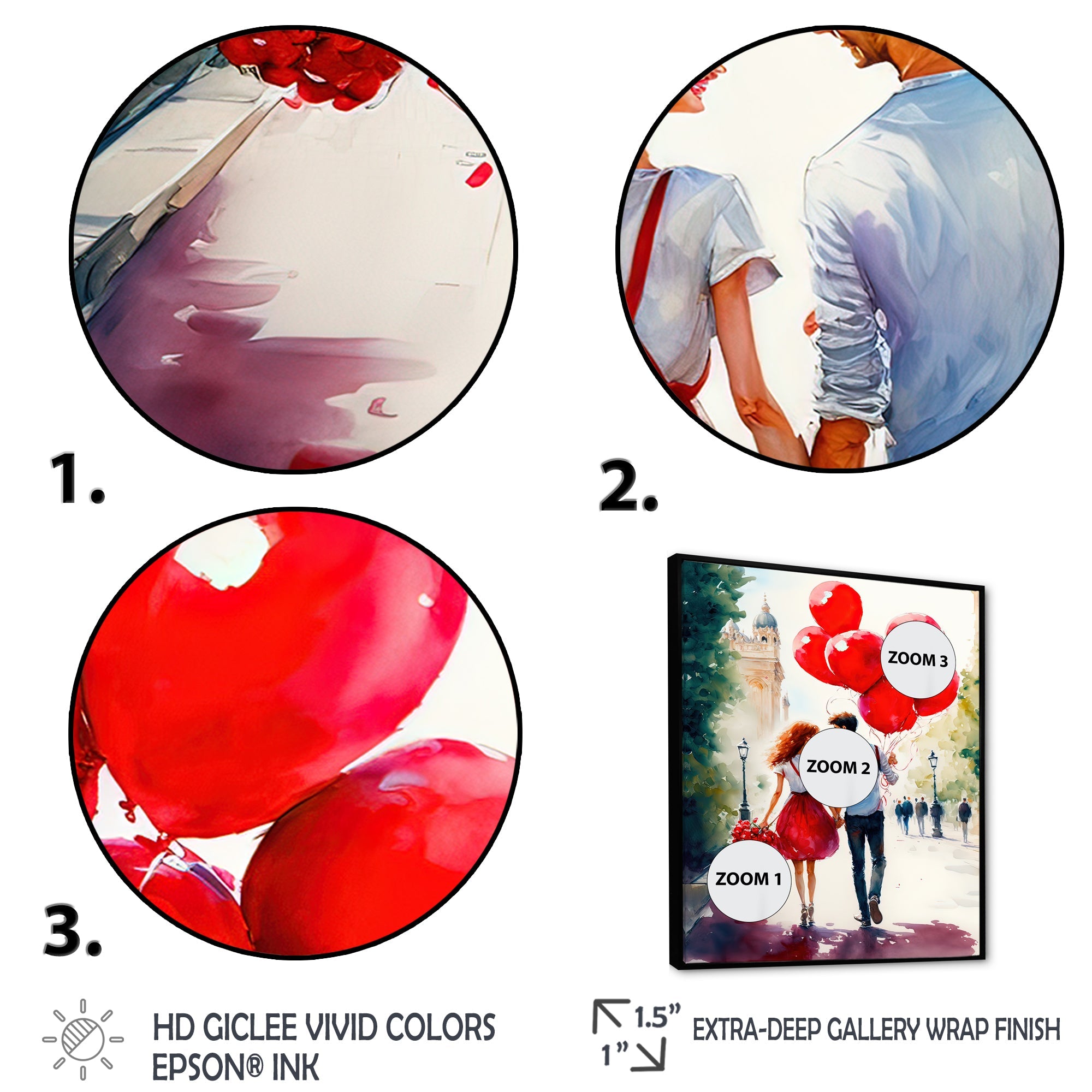 Couples In Love In Paris II