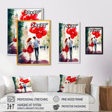 Couples In Love In Paris II