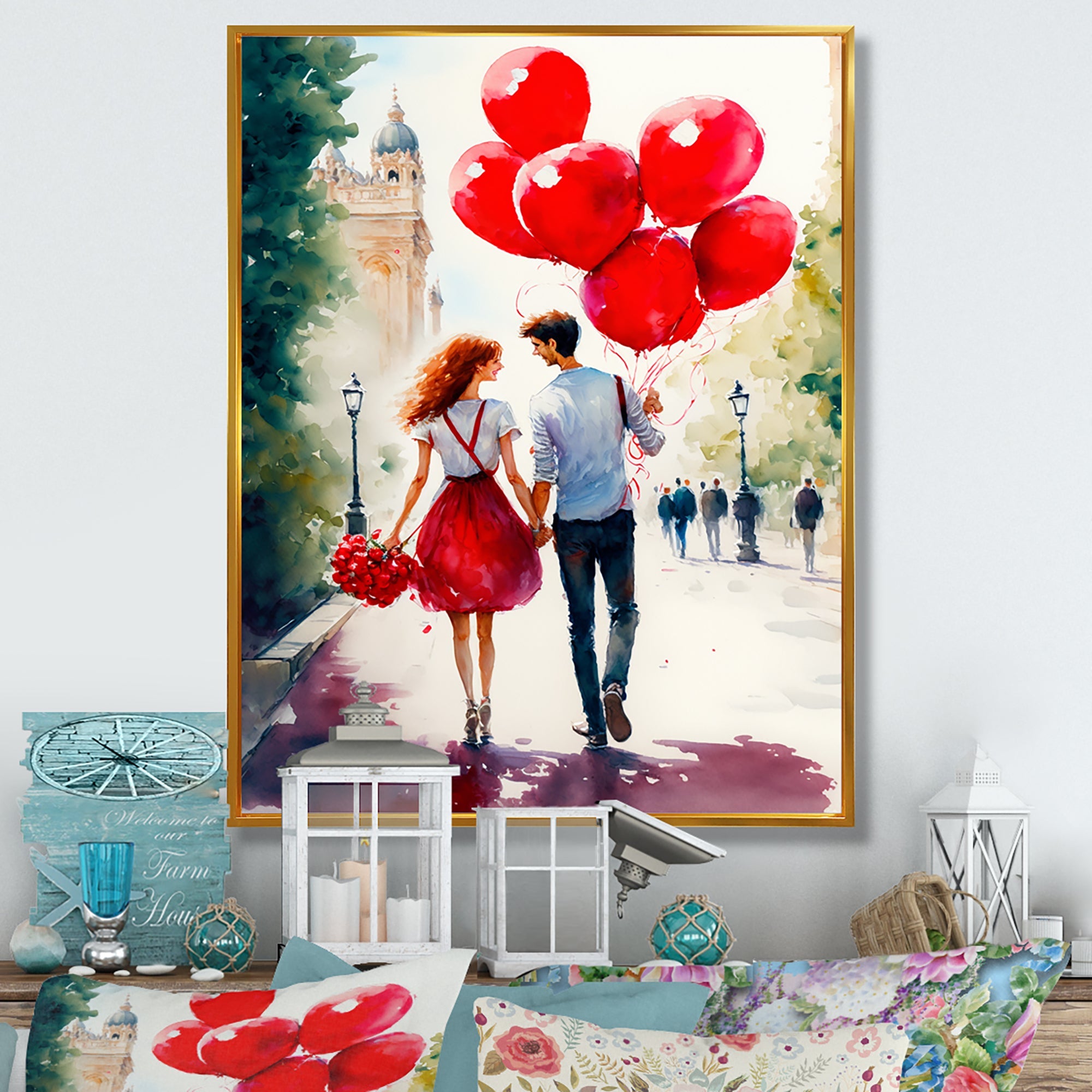 Couples In Love In Paris II