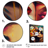 Stylish Women Kissing III