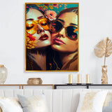 Stylish Women Kissing III